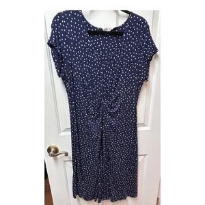 Seraphine | Dresses | Seraphine Blue Polka Dot Maternity Dress | Poshmark